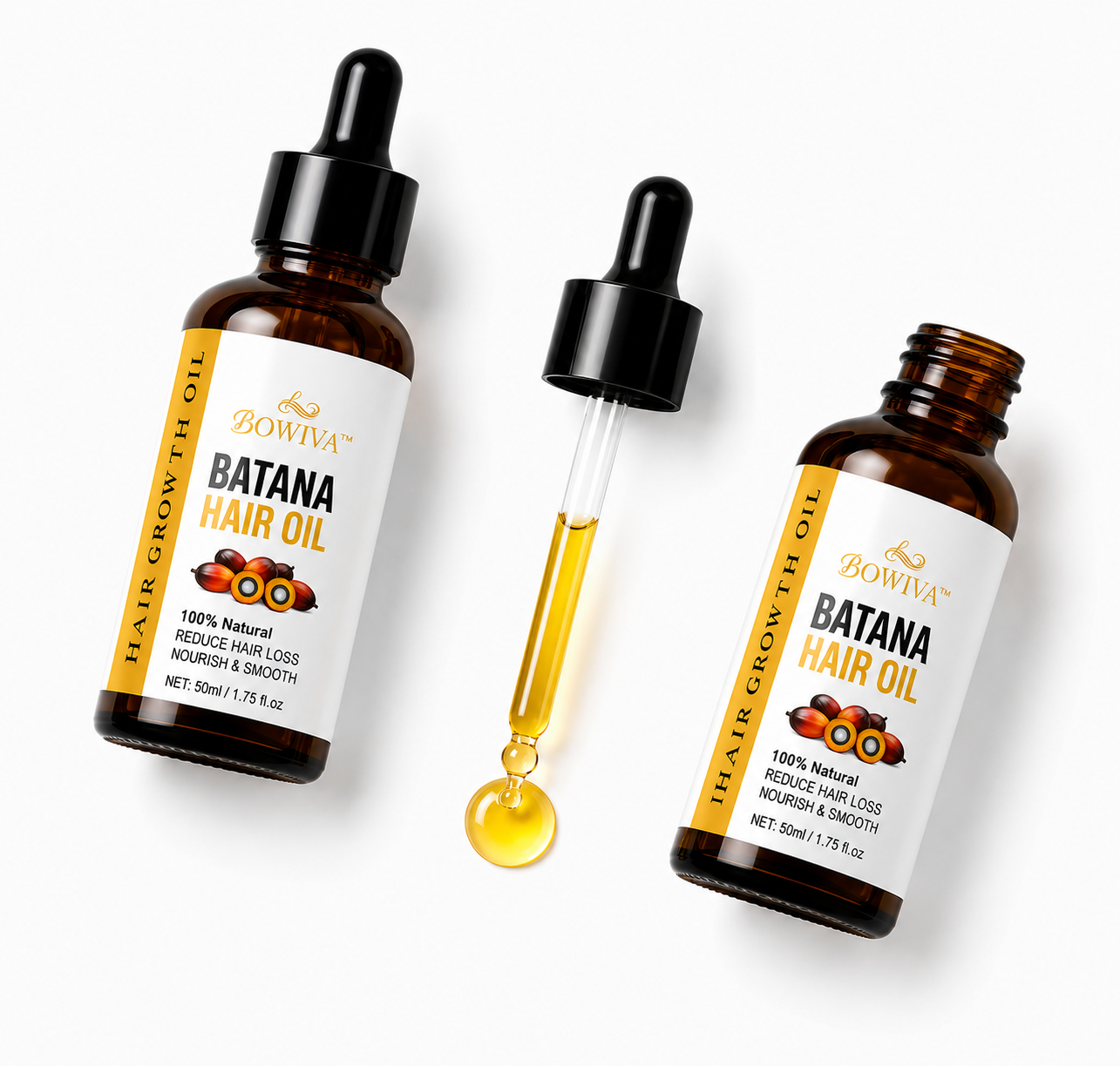 Bowiva™ Batana Fortifying Hair Oil